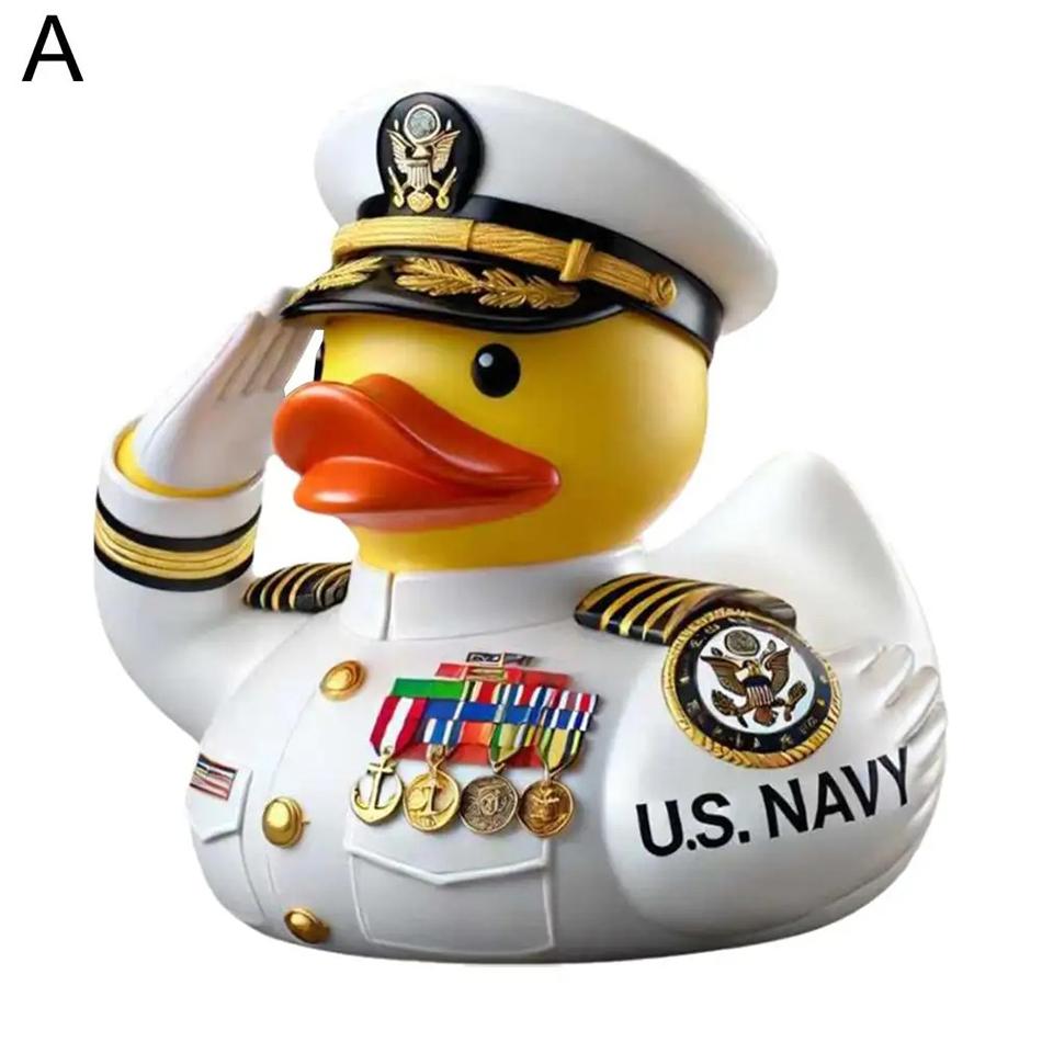 Duck Creative Home Decoration Resin Duck Statue Room Desktop Home Decorative Ornamnet Elegant ArtiCraft