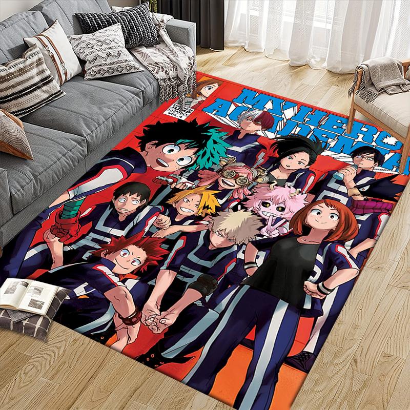 Tappeto Area My Hero Academia, Tappeto Accogliente per Fan MHA, Regalo Ideale.chl