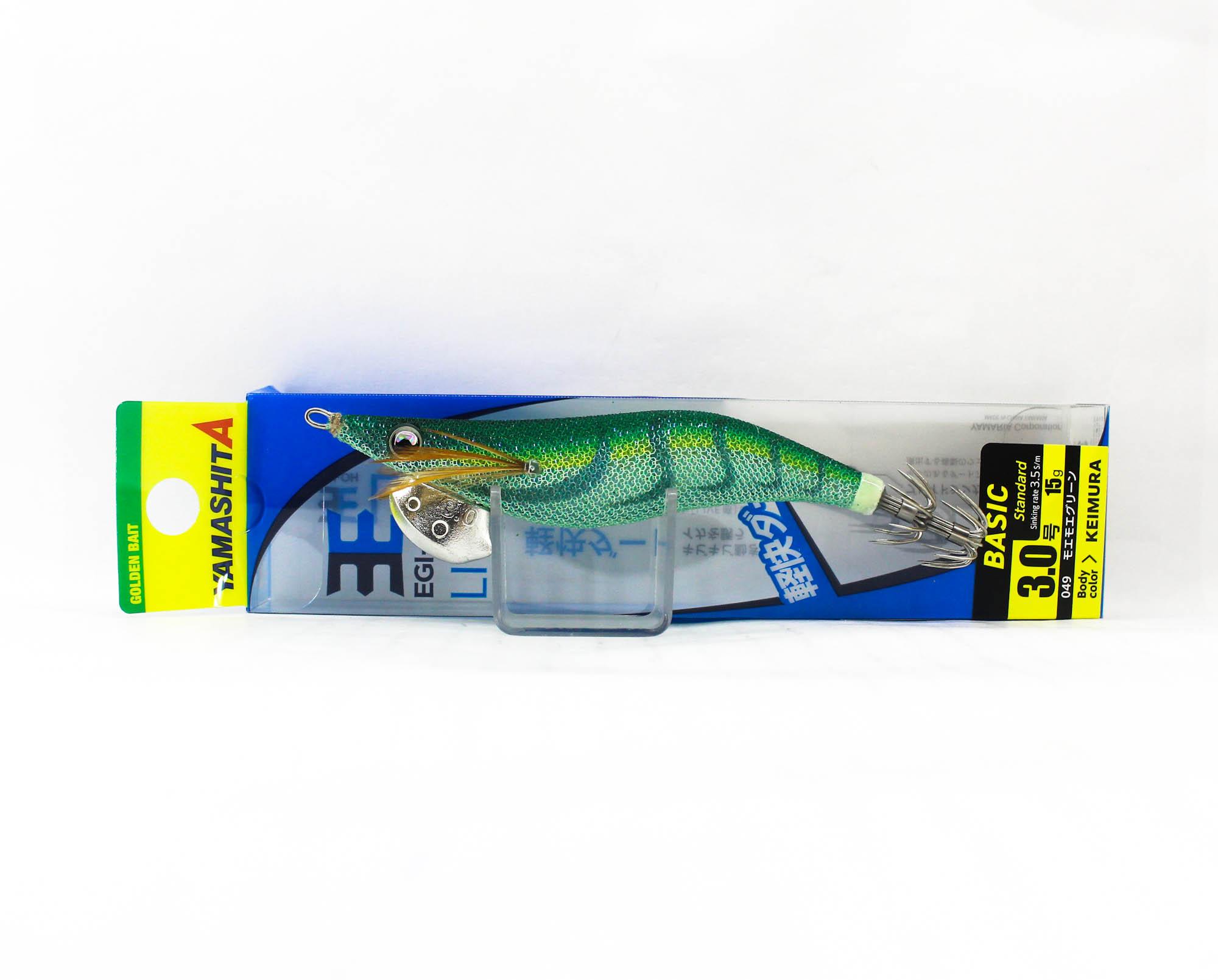 

Yamashita Live Egi-O King Squid Jig 3.0-15 grams-3.5 sec per m 049 (3671)
