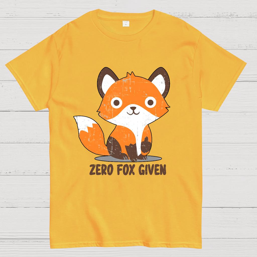 Zero Fox Given Baumwolle Sommer Lässig Cool Locker T-Shirt