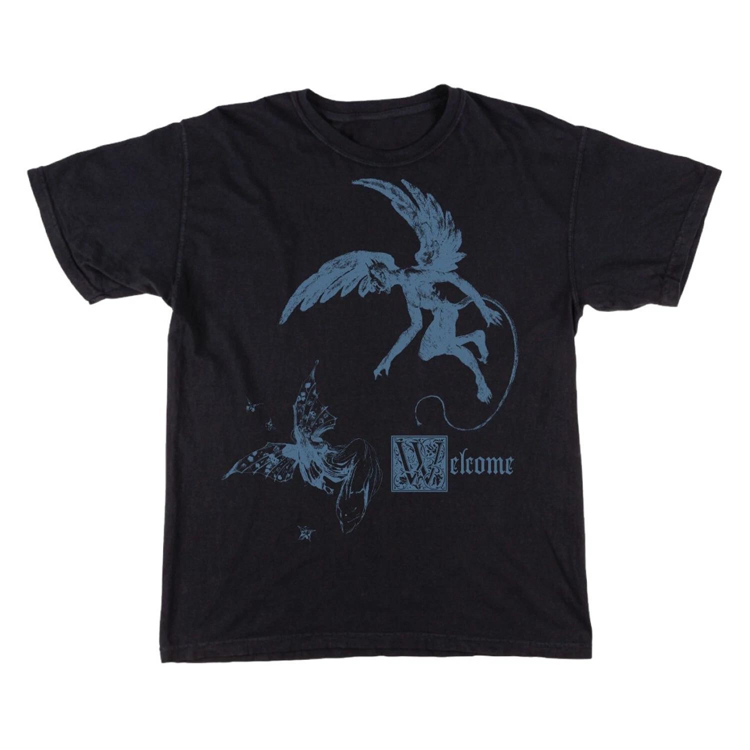 Welcome Skateboards Shirt Fairy Black M