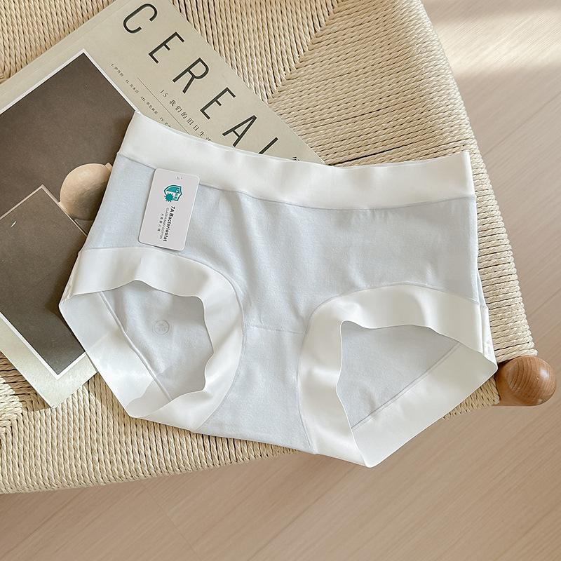 

Женское нижнее белье, трусики 7А, женские дышащие антибактериальные трусы со средней талией большого размера для девочек без следов M