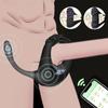 Adjustable APP Bluetooth Control Cock Ring Sexy Toys for Men Heating Prostate Massager Delayed Ejaculation Penis Rings Vibrators