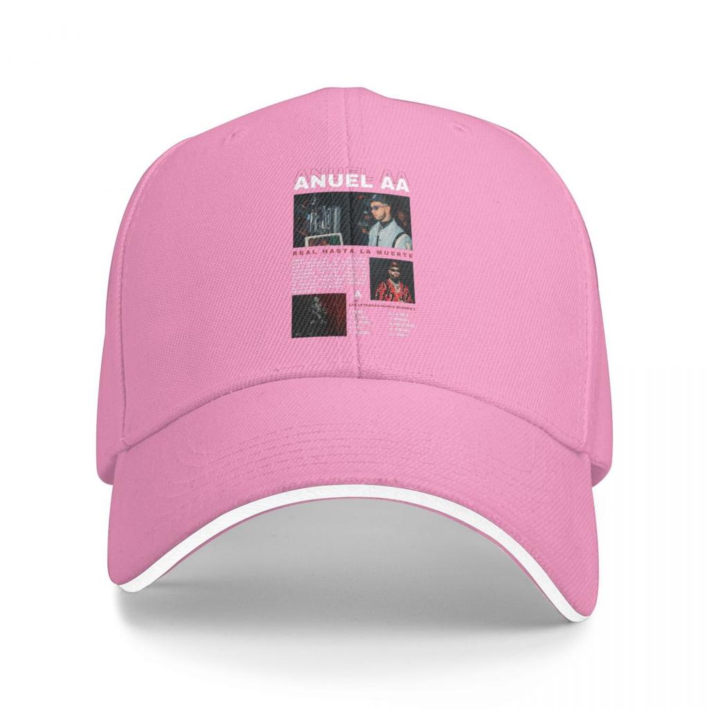 Baseball Caps Rapper Anuel AA Real Hasta La Muerte Graphic Casquette Unisex Women Outdoor Spring Caps
