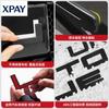 New For Chery Jetour Traveler T2 2023-2025 Automobile ABS Bright Black Grille Letter Marking Sticker Auto Exterior Decoration Pa