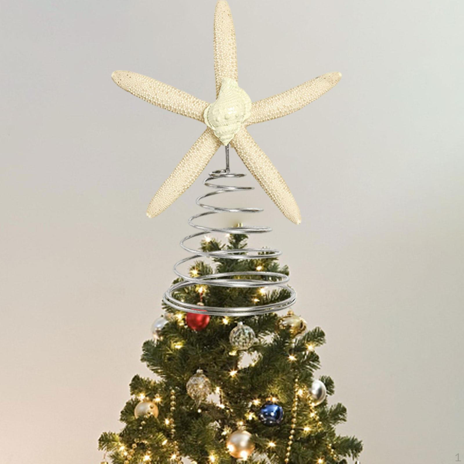 

Ornament Beach Theme Holiday Party Xmas Tree Decoration Seasonal Accent for Farmhouse Year Conch