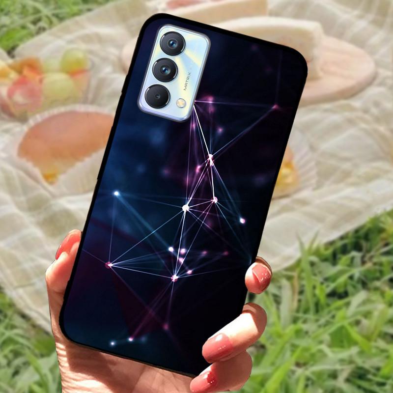 Für Realme GT Master Edition Hülle Marmor bemaltes Cover Weiches Silikon Stoßfeste Handyhülle Für Realme GT Master Hülle Bumper