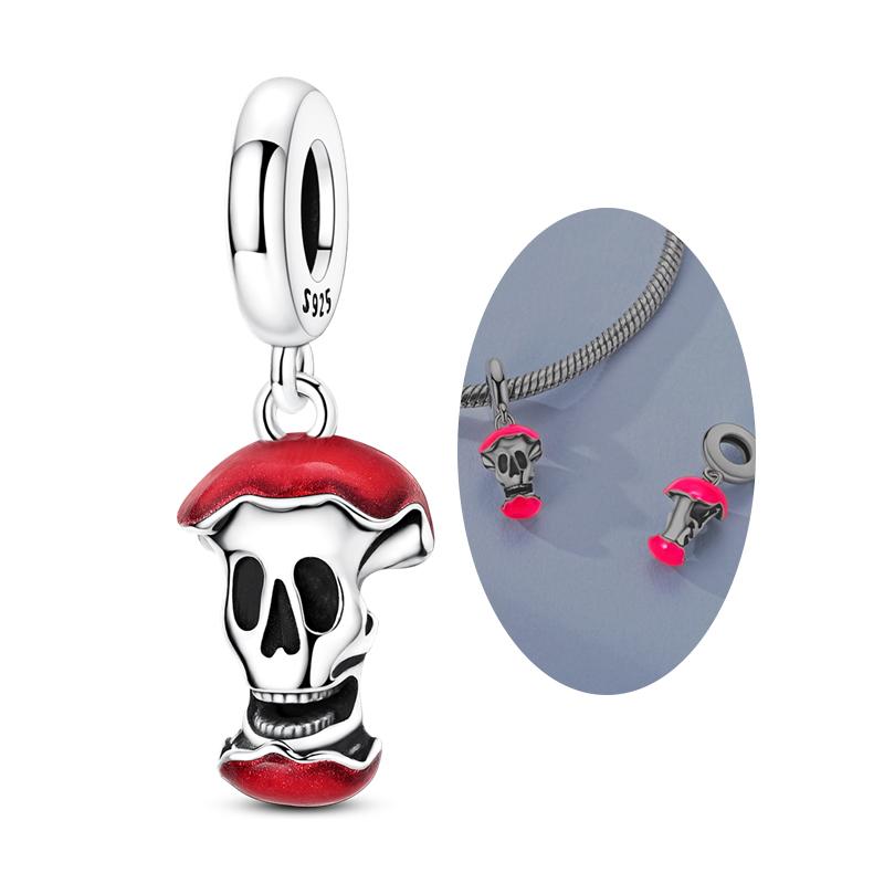 Charms Beads Copper Butterfly Flower Apple Cat Bear Charm Fit Original Bracelet Pendant Women Fine Diy Jewelry Gift