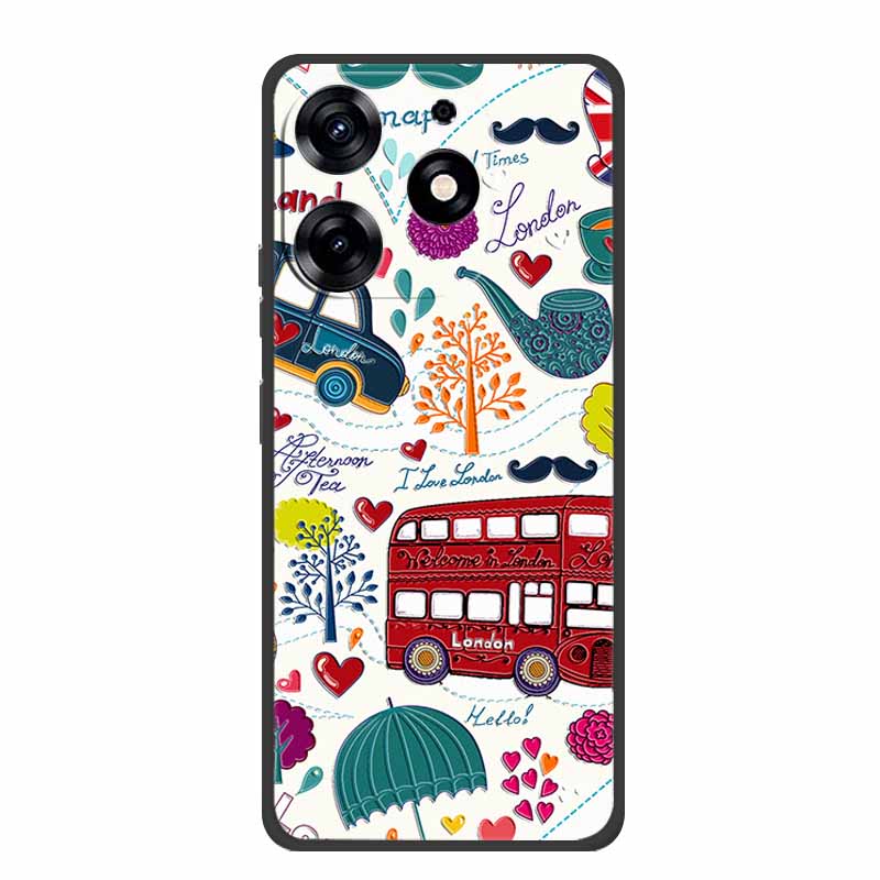 3D Emboss Case For Realme C61 Phone Case Relief Flowers Shockproof Silicone Soft Coque For Realme C61 Back Cover Case RealmeC61