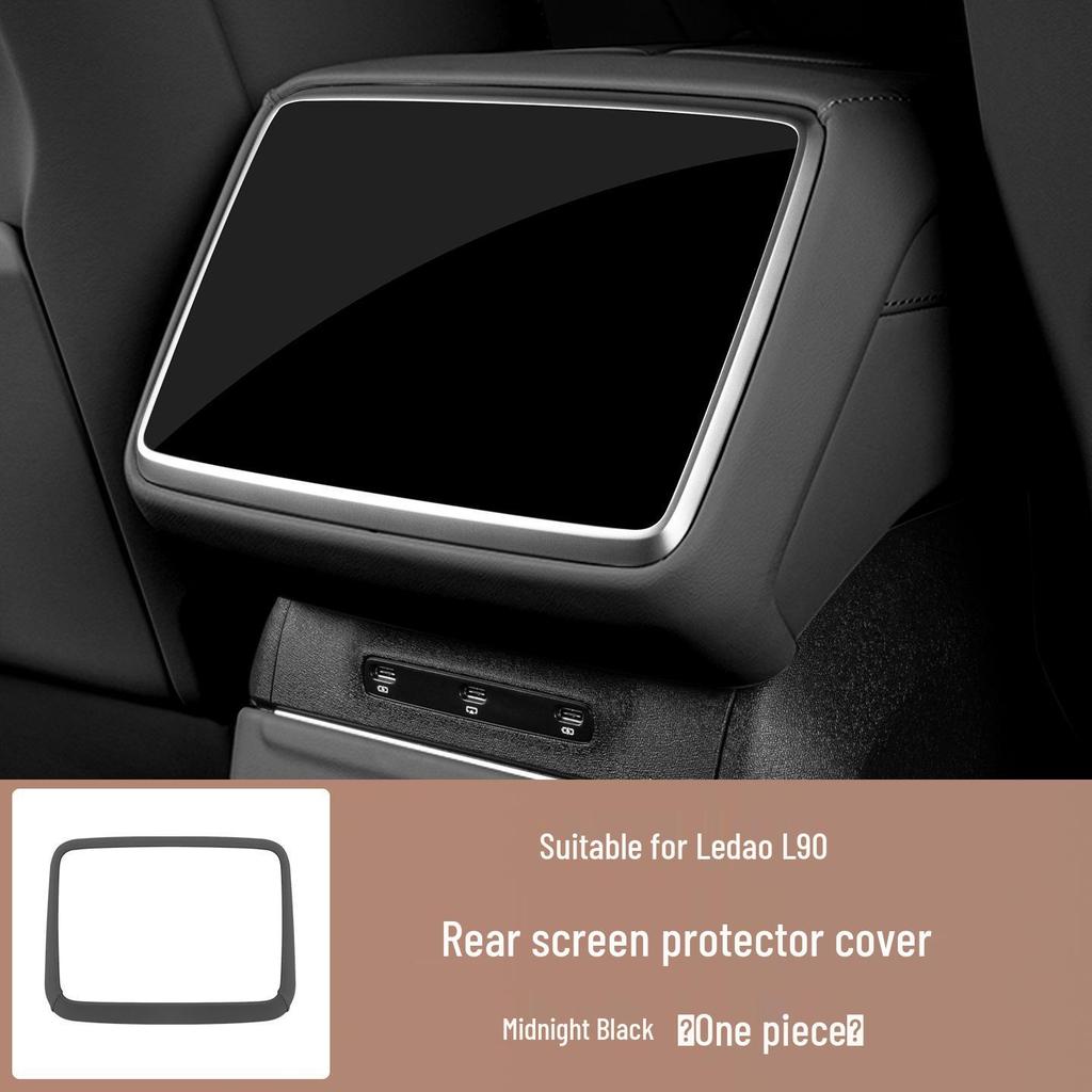 L90 Refrigerator Kick Mats & Rear Seat Protection - Leather Interior Car Accessories