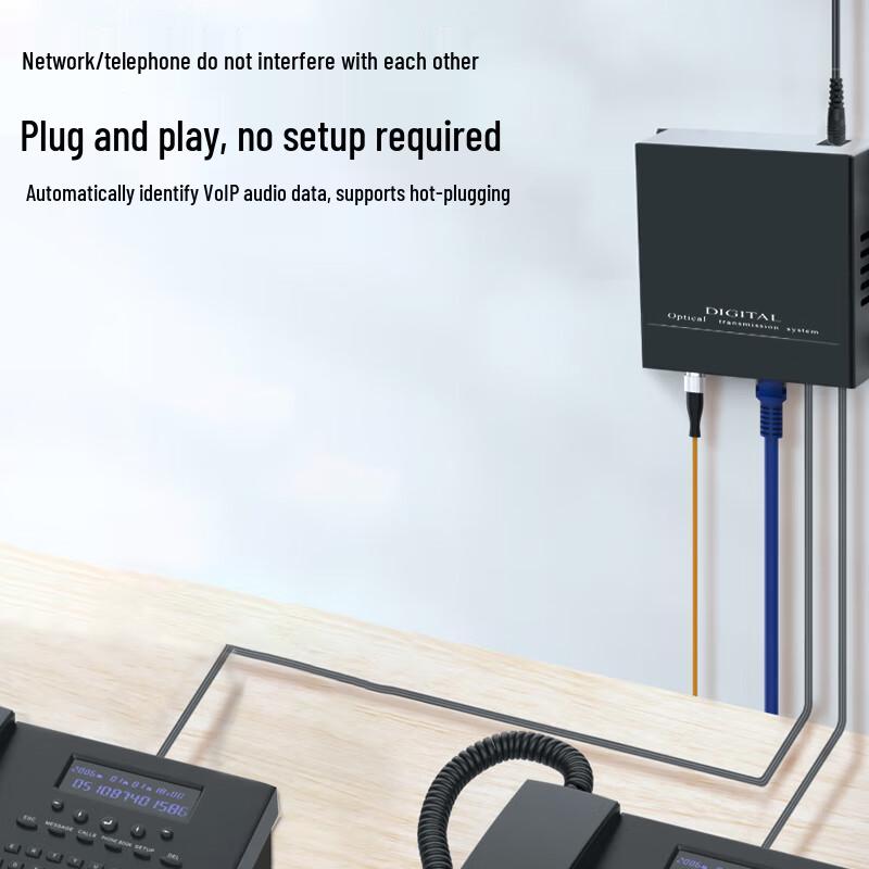 Yeren Integrated Telephone & Ethernet Fiber Optic Transceiver