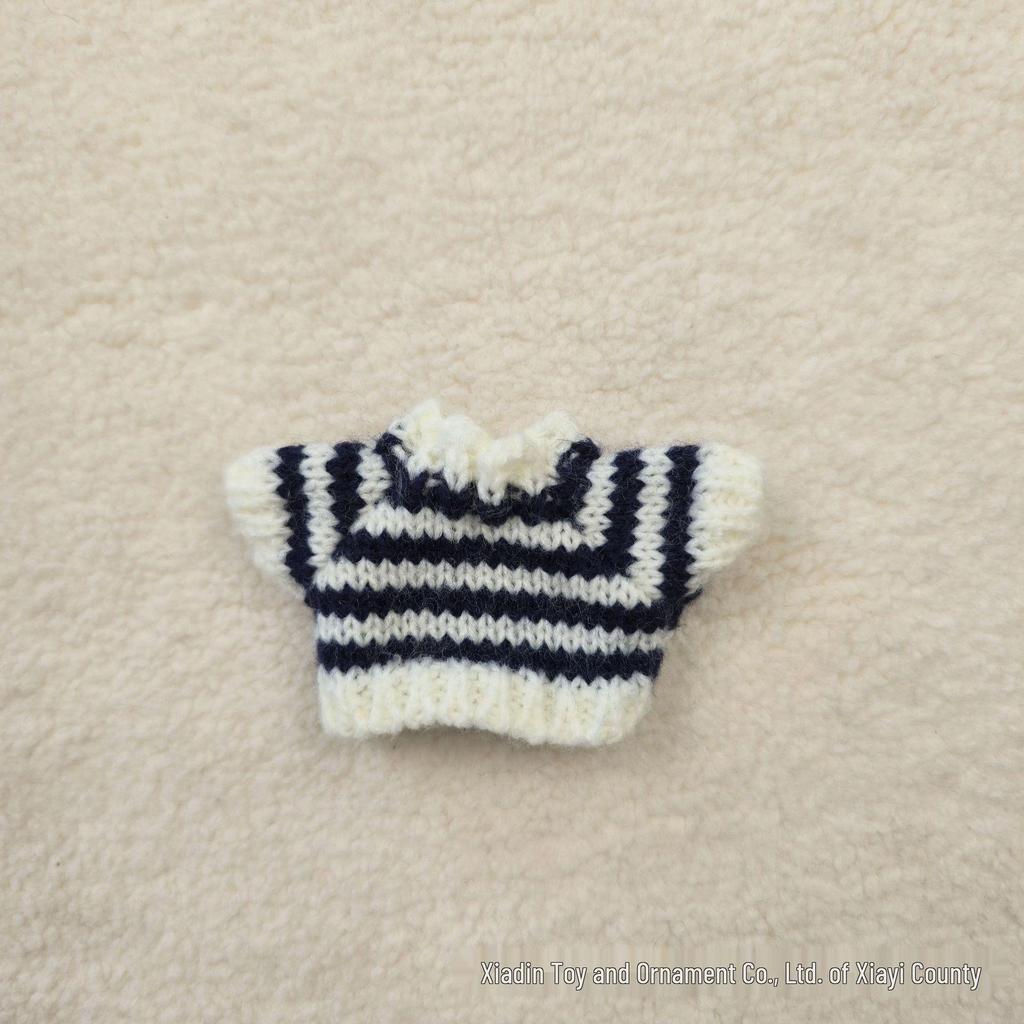 10cm West Highland Hund Baby Docka Bomull Ersättning Tröja