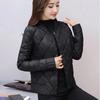 Women's Winter Simple Warm Jacket Thin light Jacket Female Short Coat Autumn Parkas