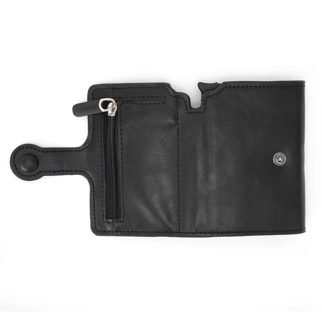 Automatic Popping Business Card Holder AntiDegaussing Credit Card Case Bag Gift(Black x 59#)