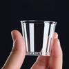 30ml Disposable Drinking Cup 50ml Mini Transparent Plastic Cups Wedding Birthday Party Drink Cup Wine Glass 100ml High-temperature Resistant Water Cup