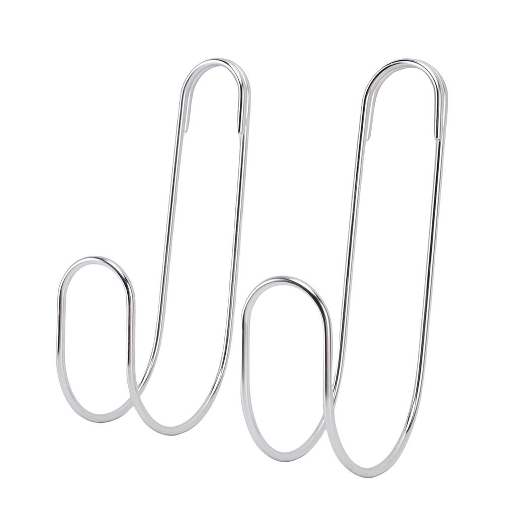 2pcs Water Hose Hook 304 Stainless Steel Strong Load Bearing Water Pipe Hanger for Drills Cables
