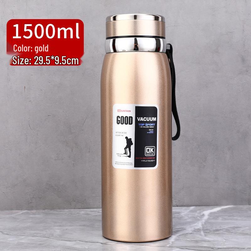 1500ml Stainless Steel Insulated Travel Cup with Tea Infuser