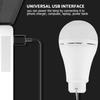 6W USB Charging 3Colors Dimming Outdoor Bulb