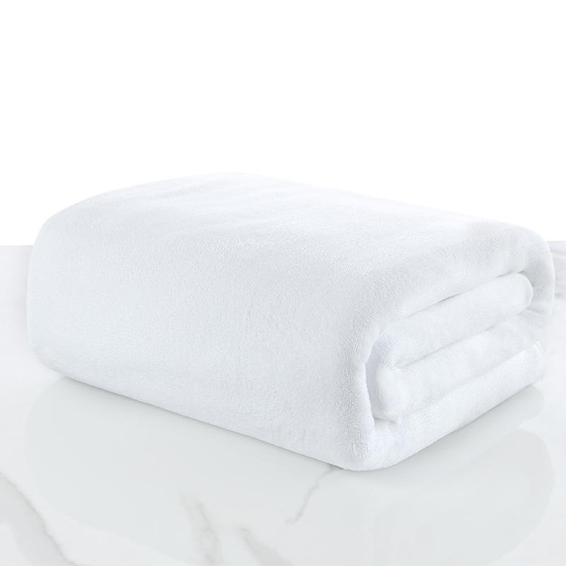 A big towel Large bath towel for home use, absorbent and soft wrap, body beauty salon, adult bath towel Sports hotel beach towel