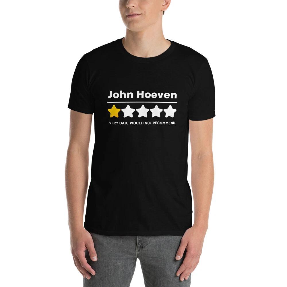 Bad Review John Hoeven North Dakota Pro Democratic Joke T-Shirt M