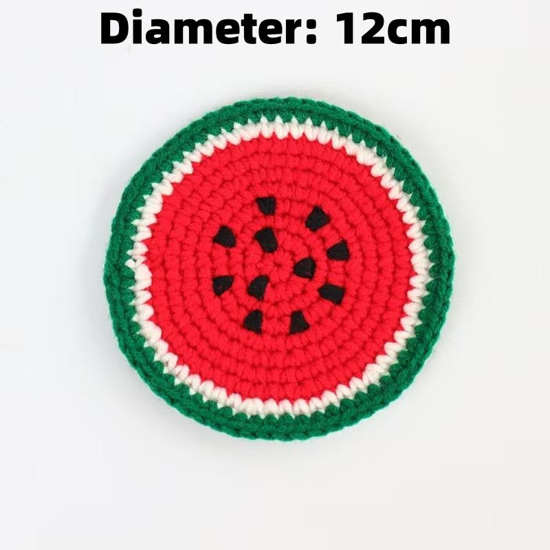 

Плюшевые подставки в виде фруктов Креативные Деревенский стиль Теплоизоляция Защита от ожогов Коврики Бытовые Простые Нескользящие Подставки Кухонные принадлежности