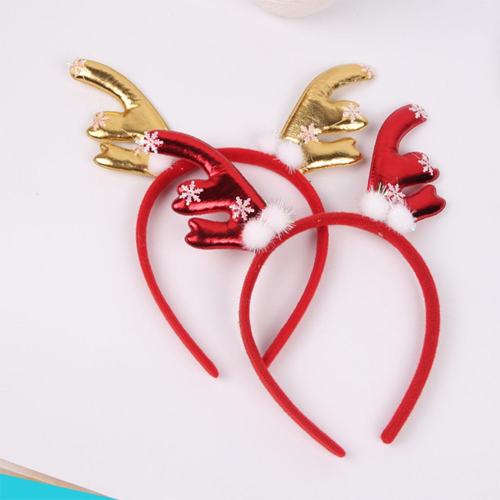 Animal Deer Horns Headband Xmas Antlers Hairband Easter Christmas Headwear