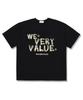 Wibelibellyu Beria Oversized Short Sleeve T-Shirt Black