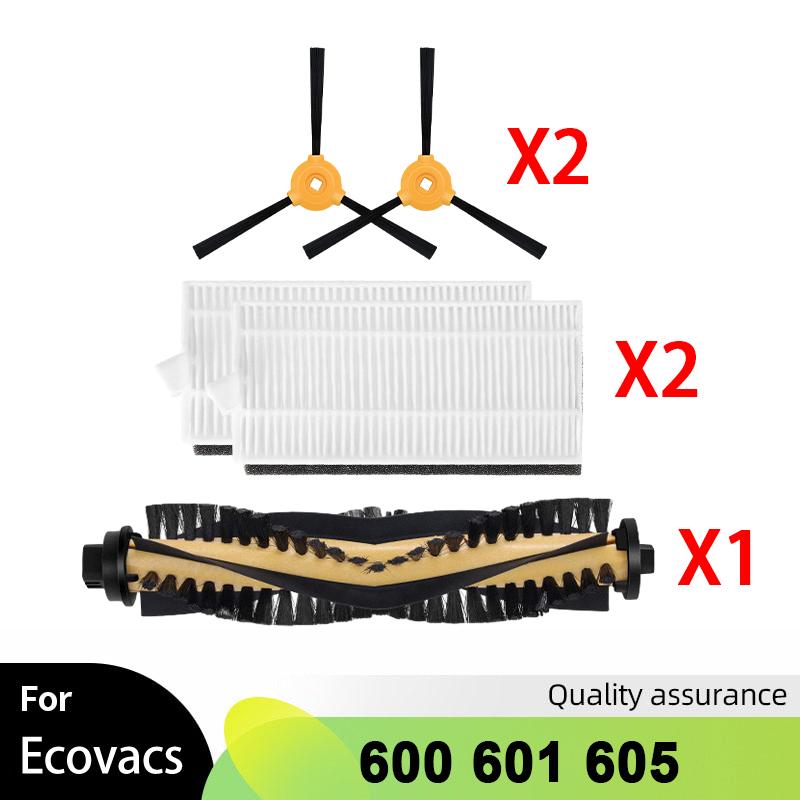 Für Ecovacs DEEBOT 600 601 605 Yeedi K600 / K700 Roboter Staubsauger Ersatzteile Walze Haupt Seitenbürste Hepa Filter Zubehör