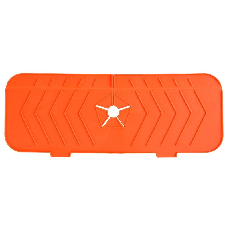 Kitchen Faucet Absorbent Mat Silicone Sink Splash Guard Water Draining Pad Countertop Protector Table Cushion Placemat Bathroom
