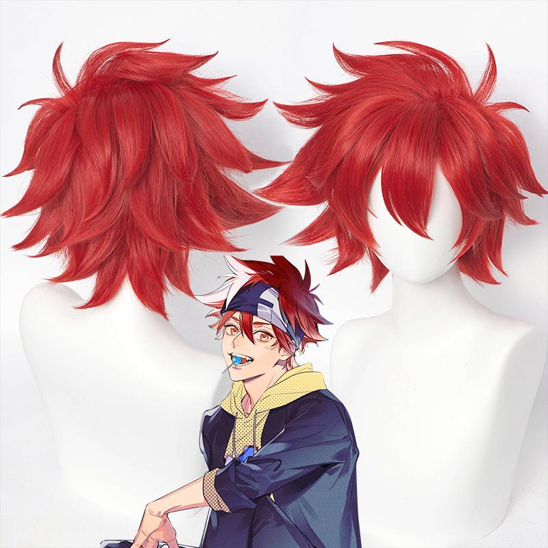 

RANYU Honkai Star Rail Gepard Landau Wigs Synthetic Short Straight Blonde Yellow Game Косплей Перука для волосся для вечірки