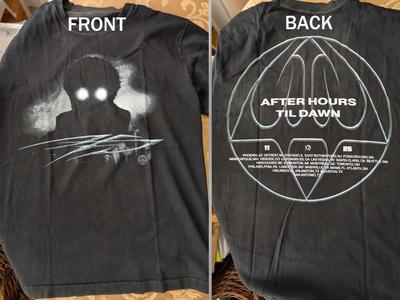 The Weeknd After Hours Til Dawn Tour Merch 2025 T-Shirt 2 Seiten Fan-Geschenk S-3XL