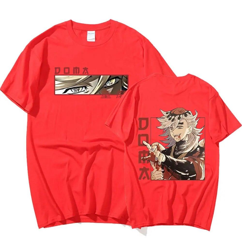 Japanese Anime Demon Slayer Orochi Pattern Print T-Shirt Unisex Demon Slayer Hakuraku T-Shirt