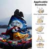 1pc Princess Snow White Prince Blanket Lightweight Flannel Throw for Sofa Bed Travel Camping Livingroom Office Couch Chair