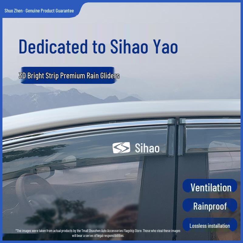 Defletores de Chuva e Sol para Janela JAC Jiayue Yaoxing - Defletores à Prova de Intempéries