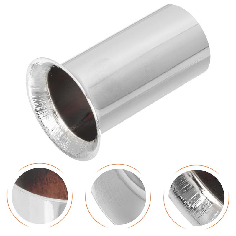 10 Pcs Flanging Sleeve Lamp Base Cover Crystal Chandelier Socket Shell Lighting Replacement Accessory Car Light Holder
