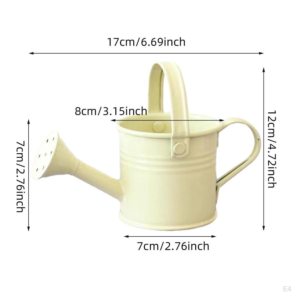 Gartengießkanne, tragbar, einfach zu verwenden, mit Griff, Topfberegnung für Pflanzgefäße im Innenbereich