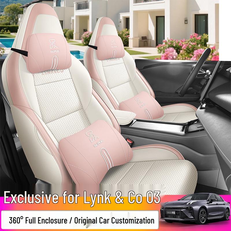 Lynk & Co 03 Autositzbezüge: Ganzjahres-, Vollabdeckung-, Belüftete & Atmungsaktive Passform