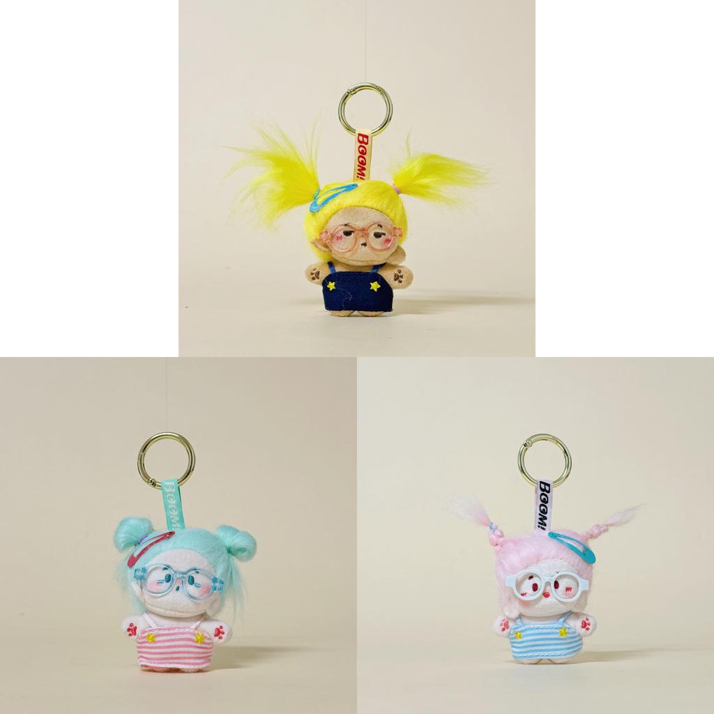 Dolls Plush Keyring With Durable Resin And Fun Design For Gift Giving