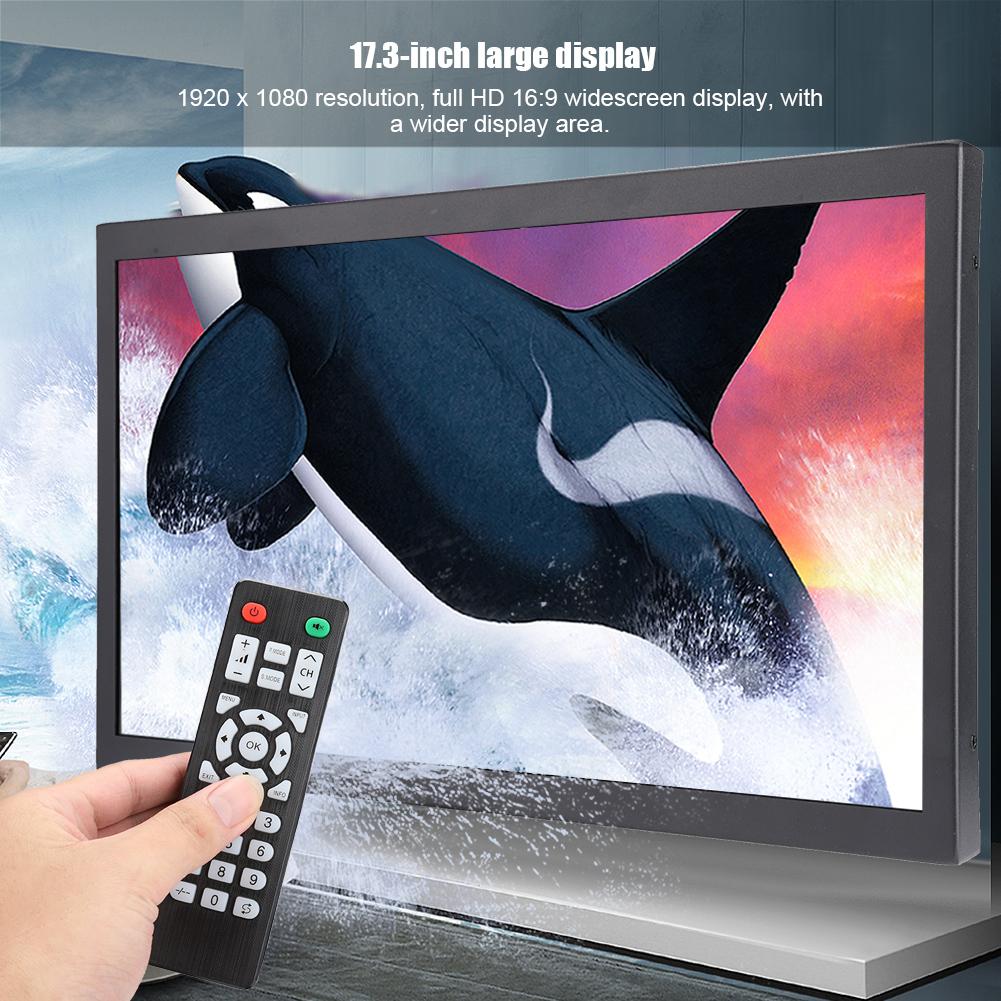 Ecran Tactil HD Ultra Mare de 17,3 Inci 1920x1080 Cu Intrări HDMi VGa Av BNc USB