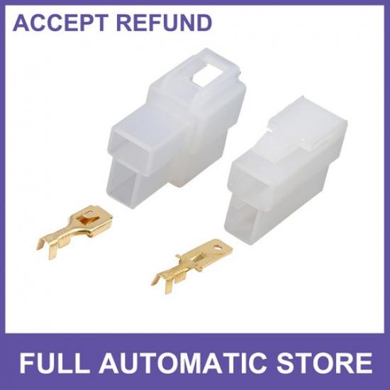 

10 Set 2 Pin auto Vehicle Electrical Wire Connector Male Female Terminal Housing