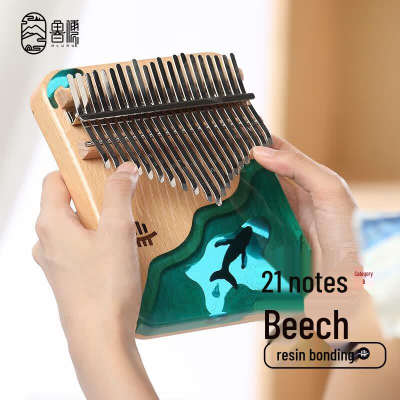 Luru 21-Key Kalimba Thumb Piano