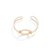 DIEZI Multilayer Punk Hollow Knot Cuff Bangles Bracelets Vintage Silver Color Geometric Metal Stacked Bangles For Women Men