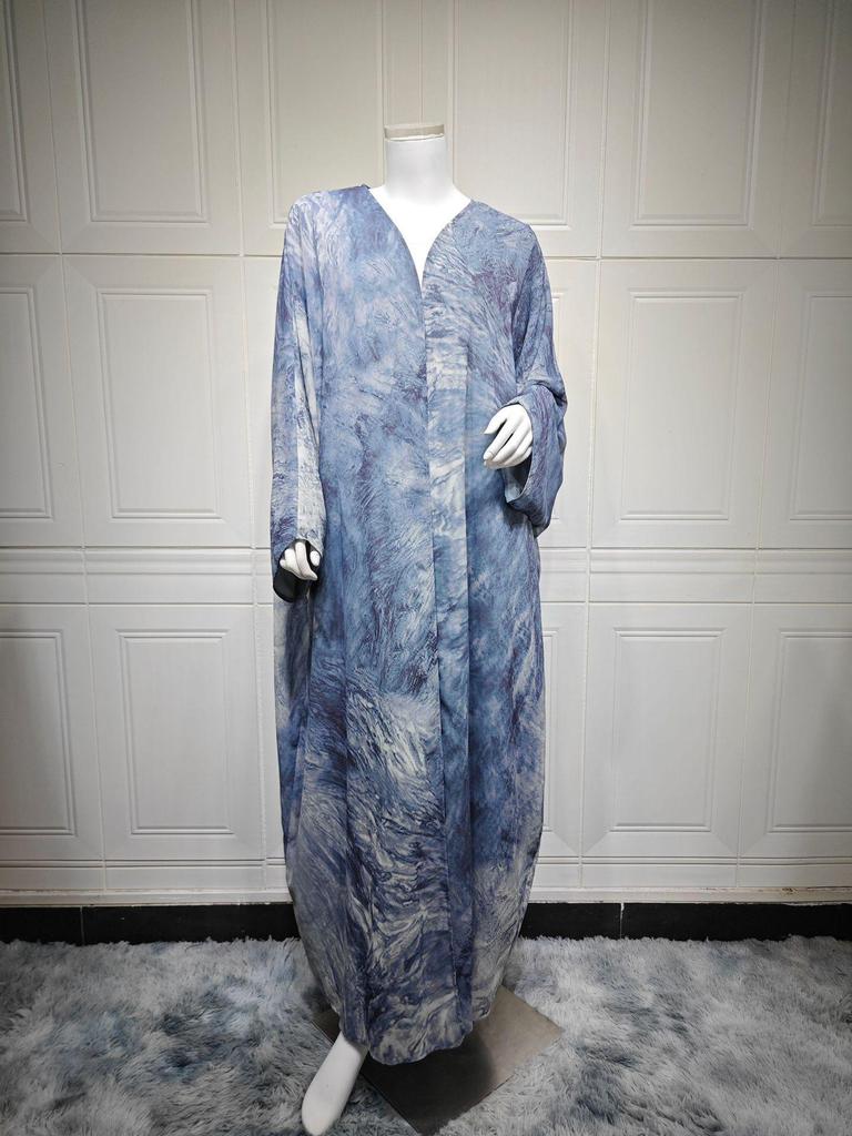 MQ200 Bescheidener Cardigan Abaya Modetrend mit Hijab - Damenbekleidung aus dem Nahen Osten