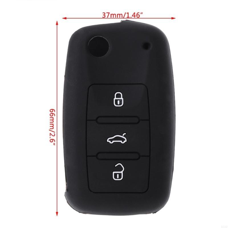 2025 New Silicone Car for Key Cover for Case WOLFSBURG For Tiguan