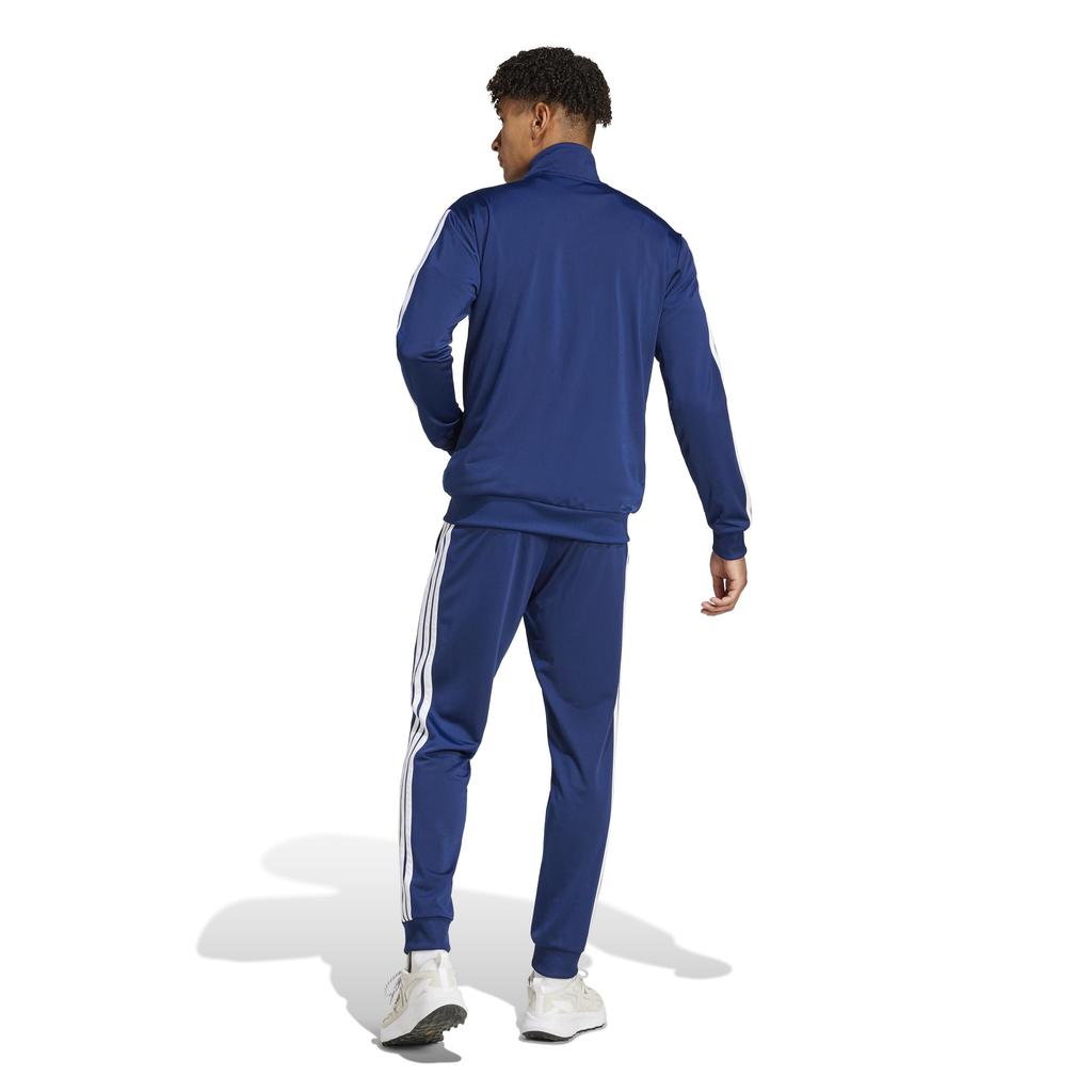 Adidas Tricot Tracksuit Dark Blue Size Small Men's 3-Stripes Set, (KSG43) (JI8859),