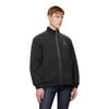 Fila Logo Print Knitted Sports Stand Collar Jacket Men Jacket Black F11M038517GBK
