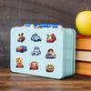 50 Cute Style Cartoon Car Doodle Stickers Suitcase Waterproof Decorative Stickers Children's Hand Account Stickers