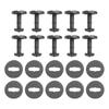 Secure Fitment Floor Carpet Mat Clips for BMW E36 E46 E38 E39 Pack of 10