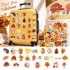 Luggage Stickers 50 Pack, Fall Decals for Suitcases, Laptops and Travel