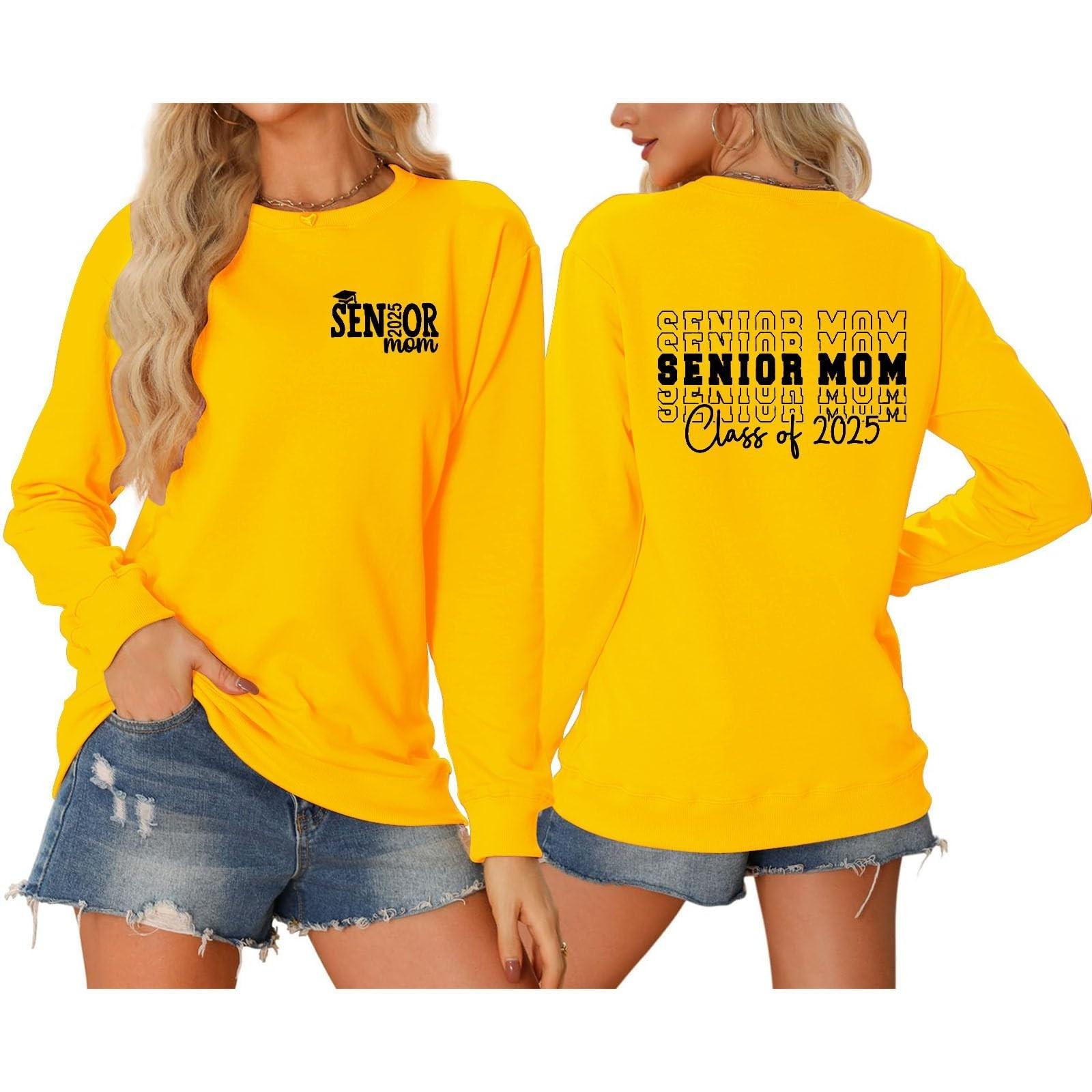 

Женская мода Повседневная толстовка с круглым вырезом и длинным рукавом на Хэллоуин с 3D-моделированием и принтом XL жёлтый